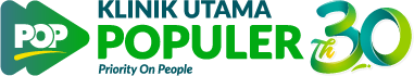 Logo HUT Klinik Populer 30th