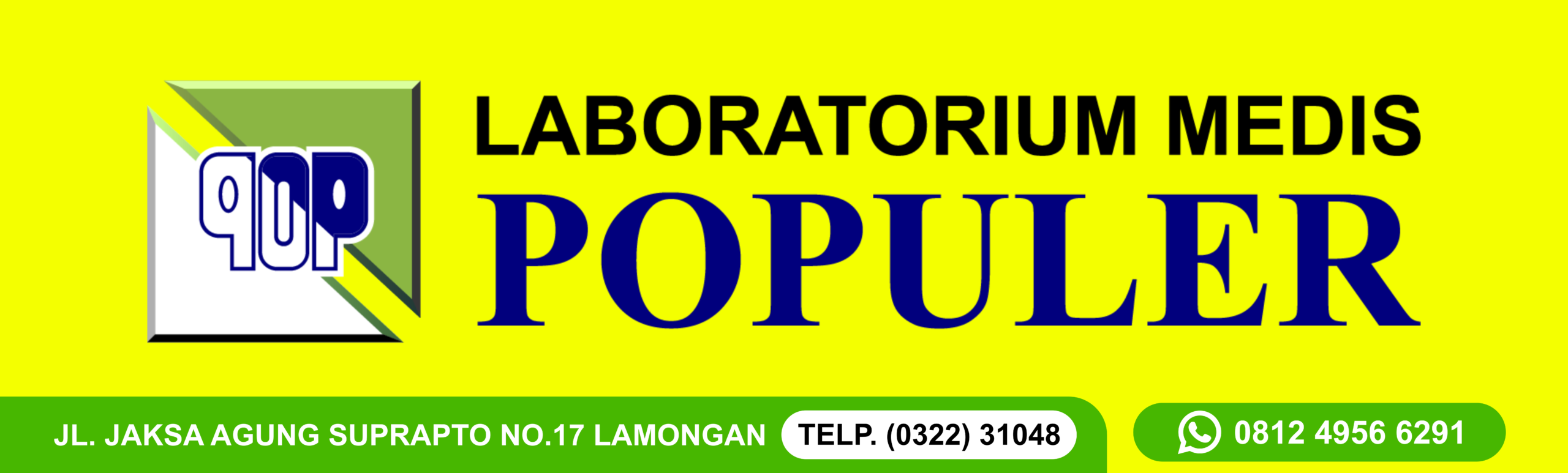Banner Laboratorium Medis Populer Lamongan